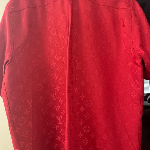 Custom made Louis Vuitton button up. - Picture 3 of 7